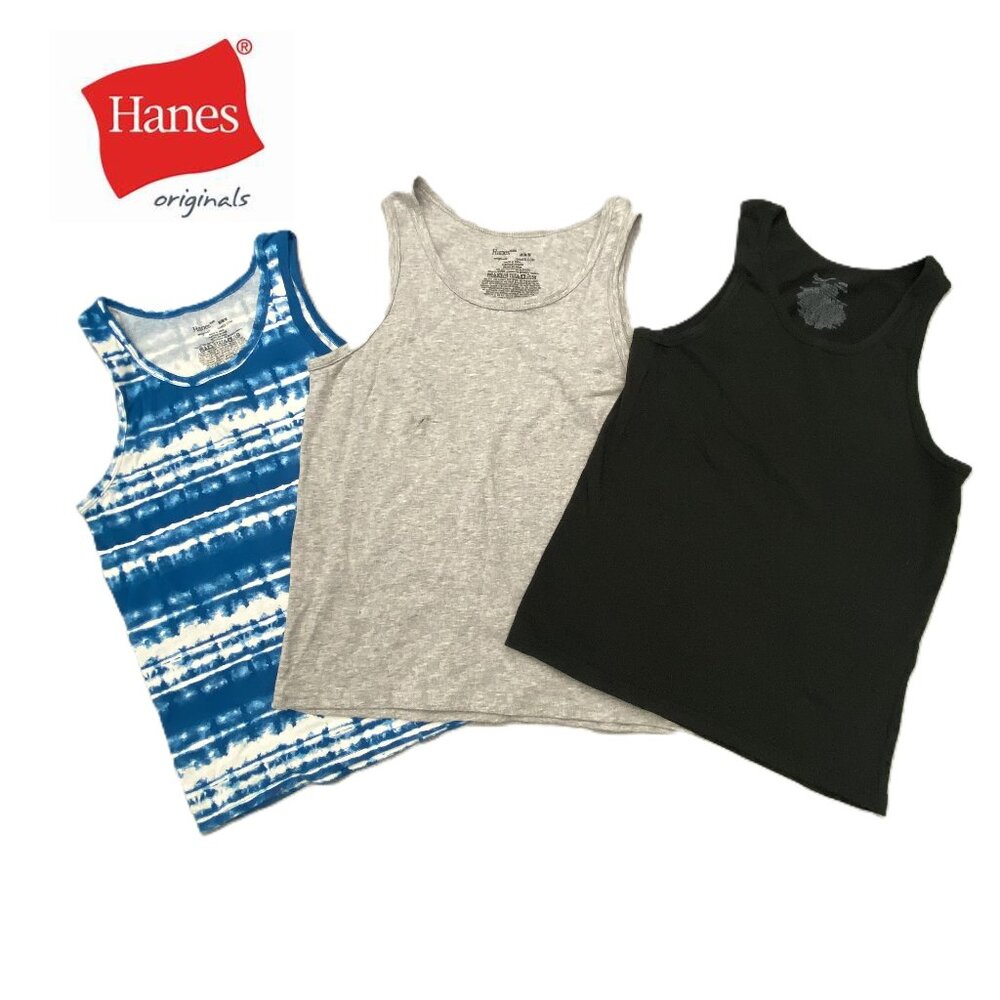 Youth 3 Pack Hanes Tank Tops